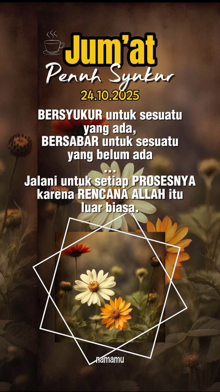 Jumat penuh syukur