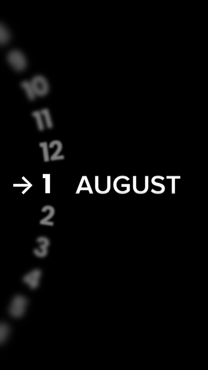 ULANG TAHUN 1 AGUSTUS