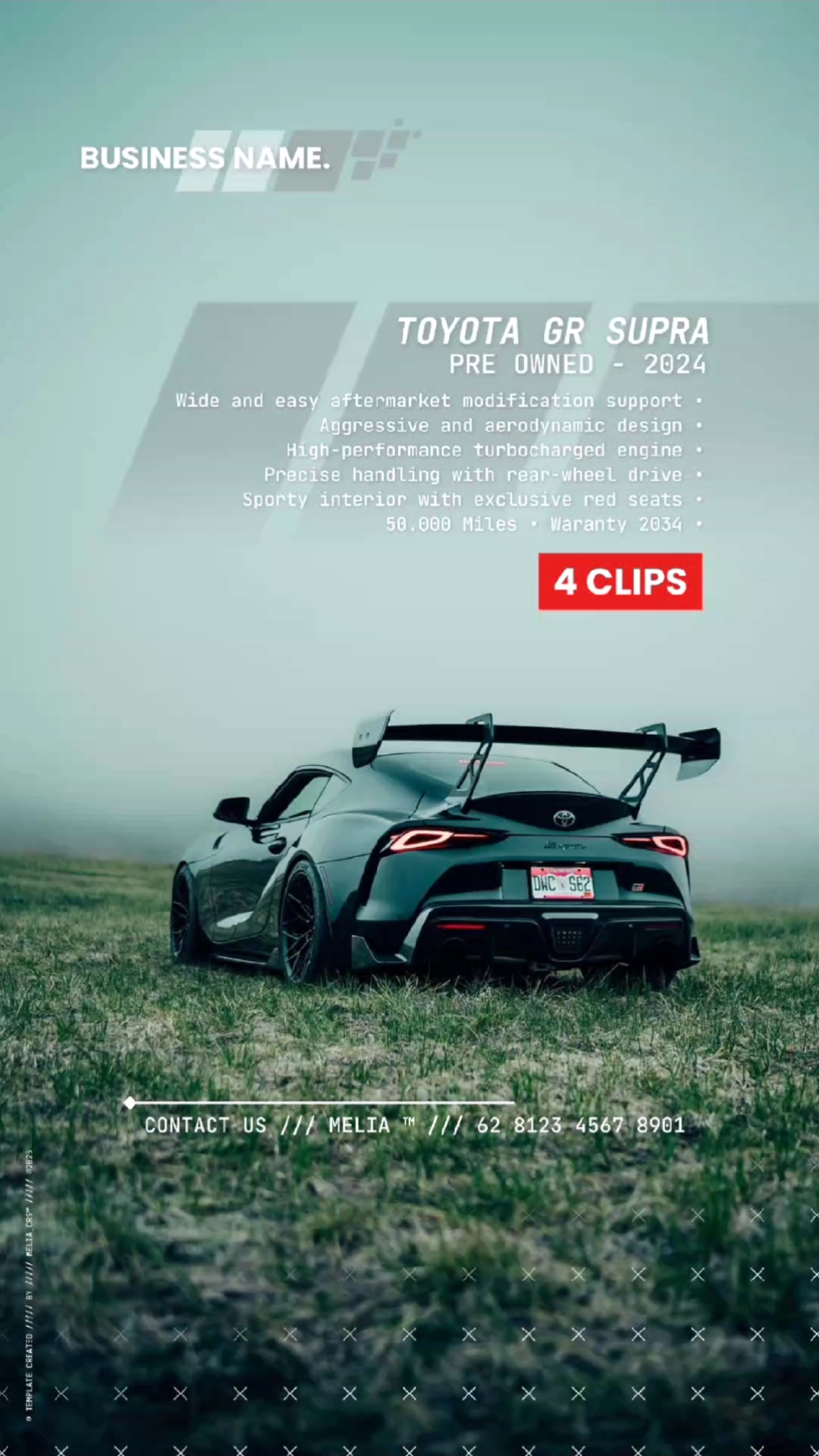 Vendendo edições de carros