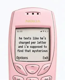Nokia 3210 text
