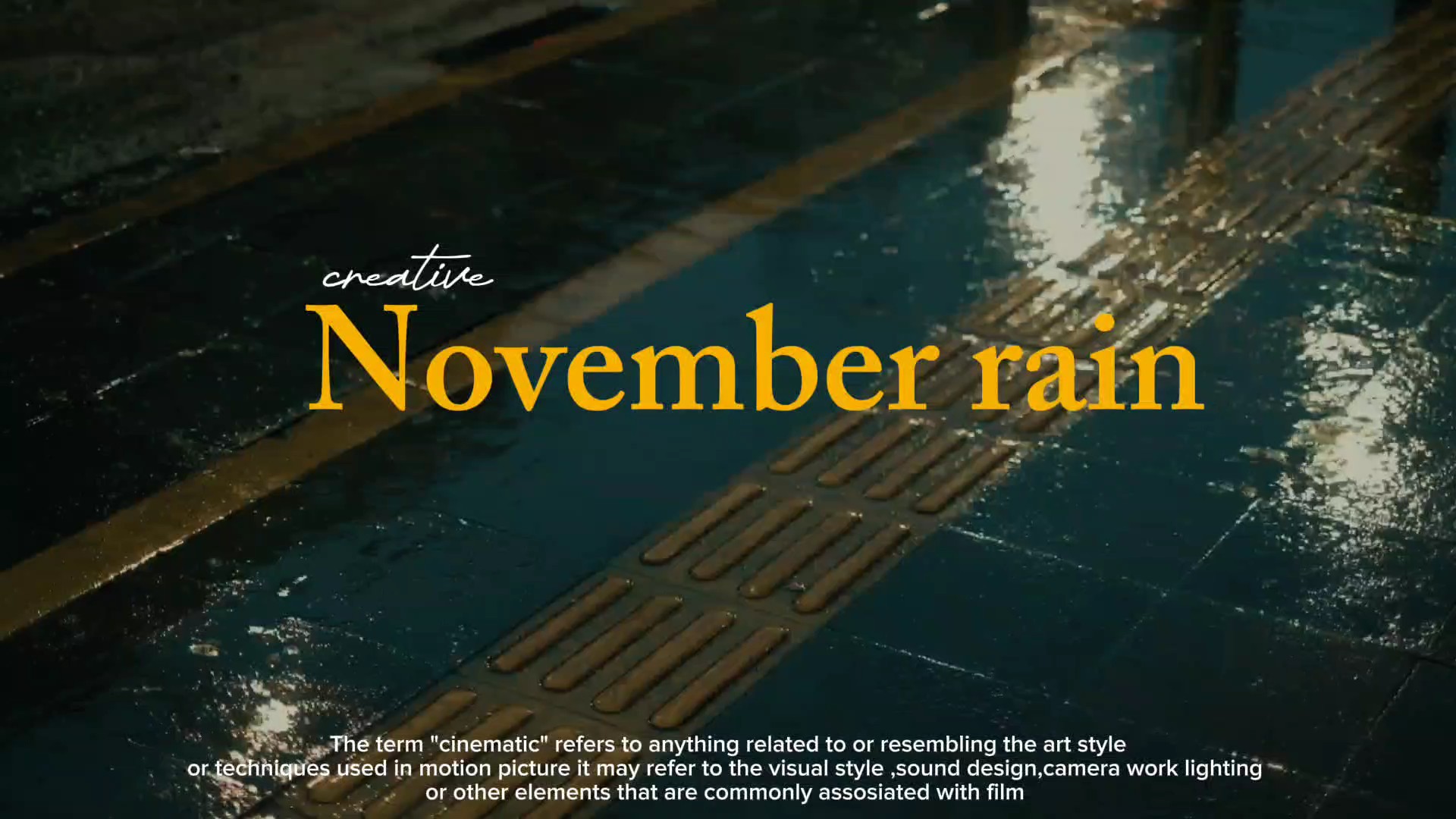 hujan November