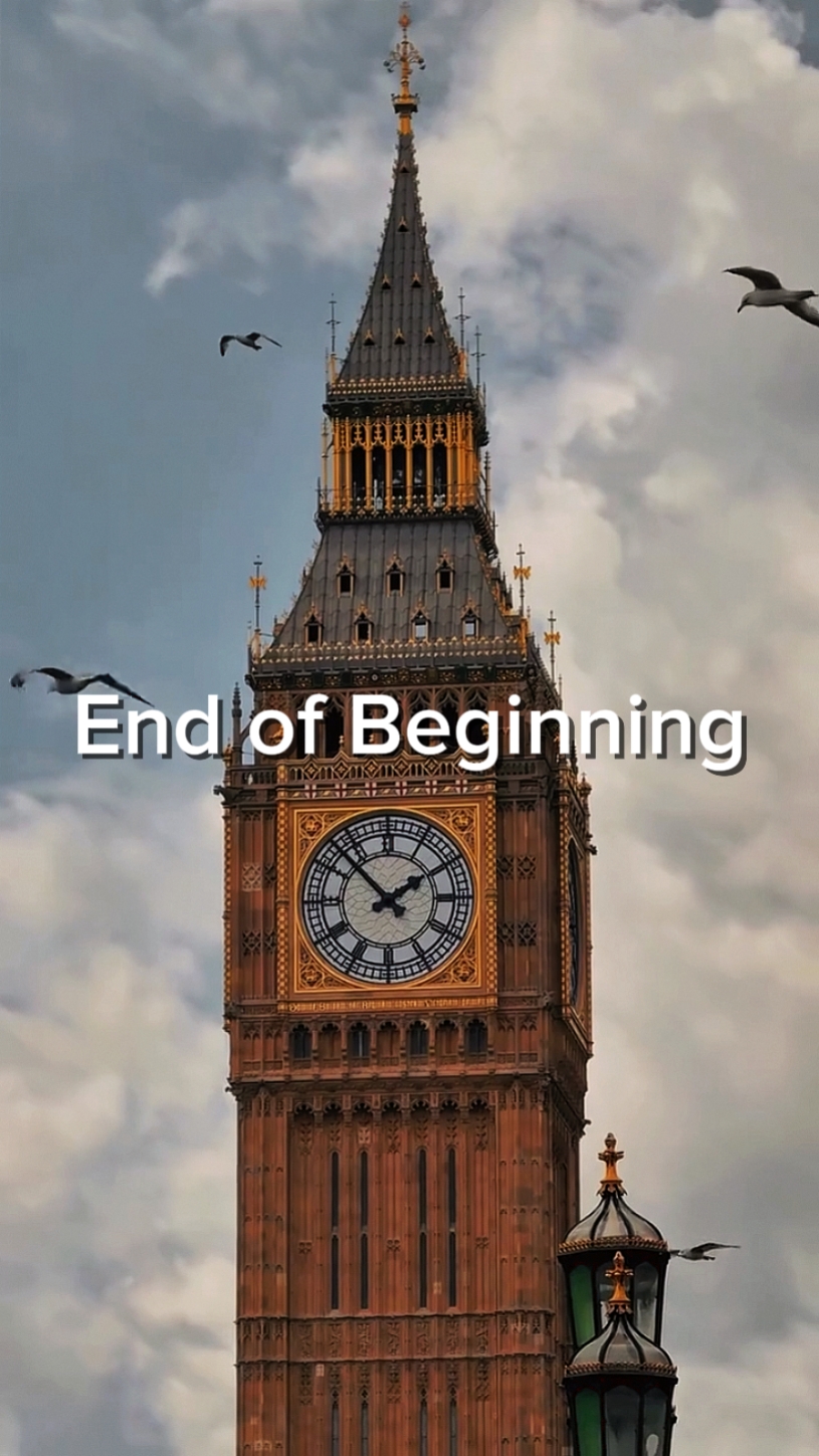 end of beginning