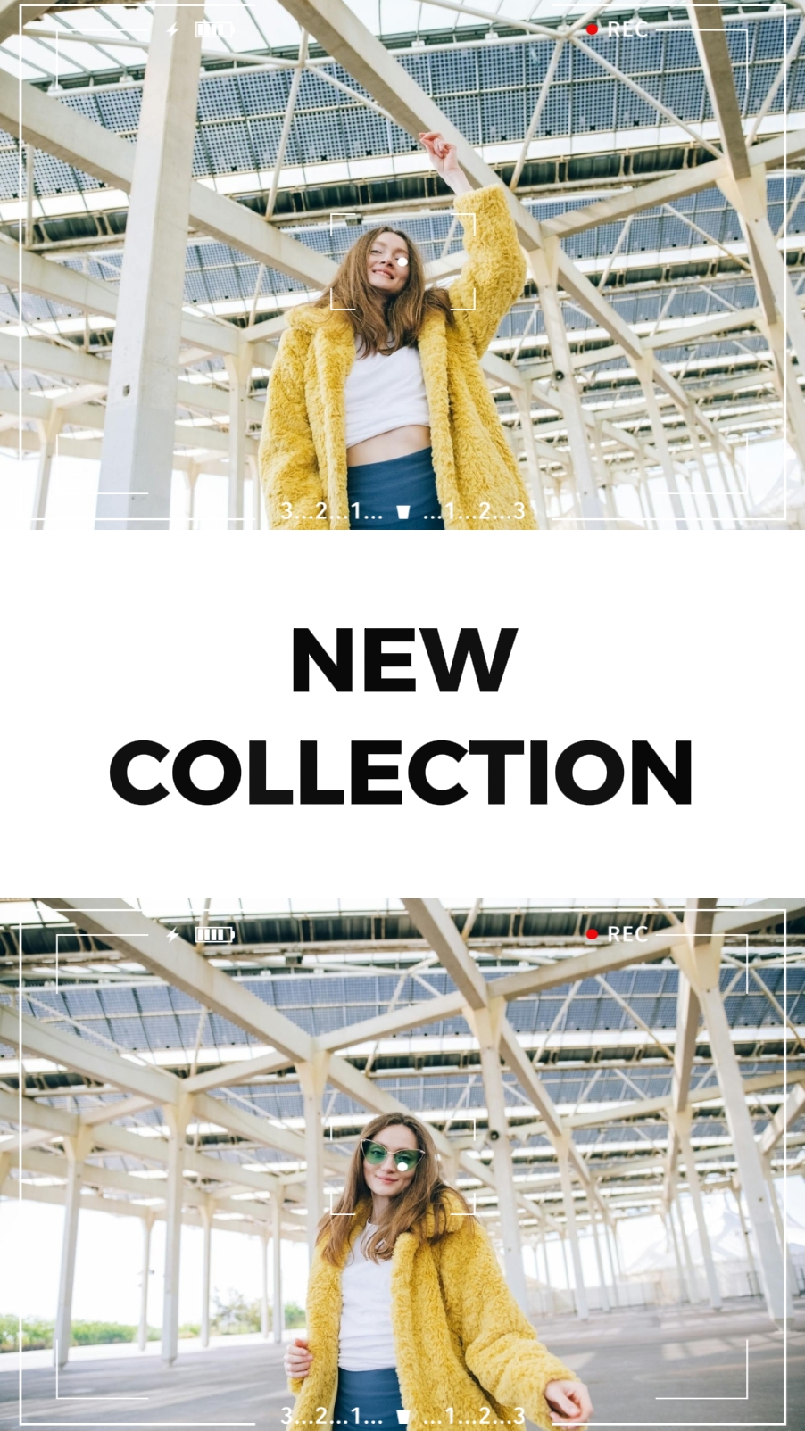 Présentoir de produits de mode pour femmes dans le style TikTok 