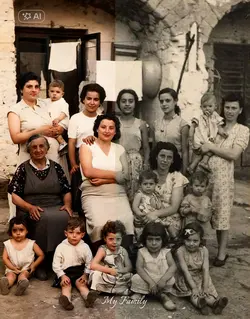 OLD photos restorasi