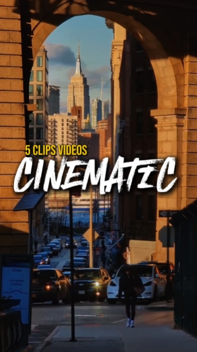 5 vídeos cinematográficos 
