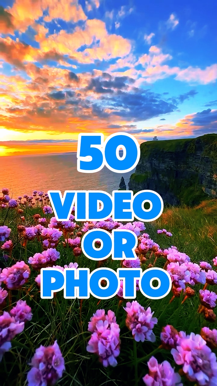 50 video or photo 
