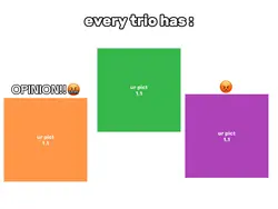 every trio has