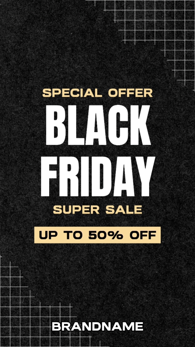 Présentoir de produits de soins personnels Black Friday