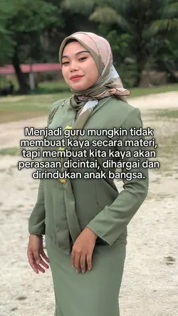 menjadi guru