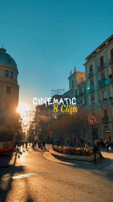 8 CLIPS CINEMÁTICOS