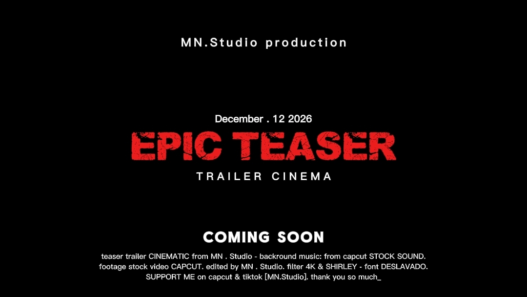 CINEMATIC TRAILER