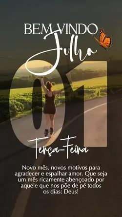 Bem Vindo Julho