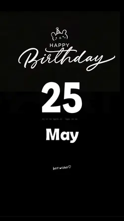 hbd 25 may 2026