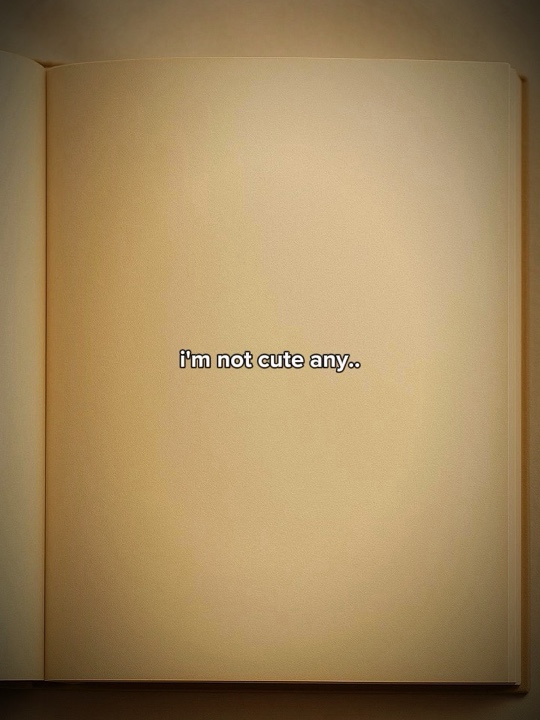 Imnotcuteanymore