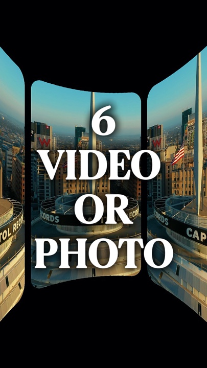 6 video veya fotoğraf 