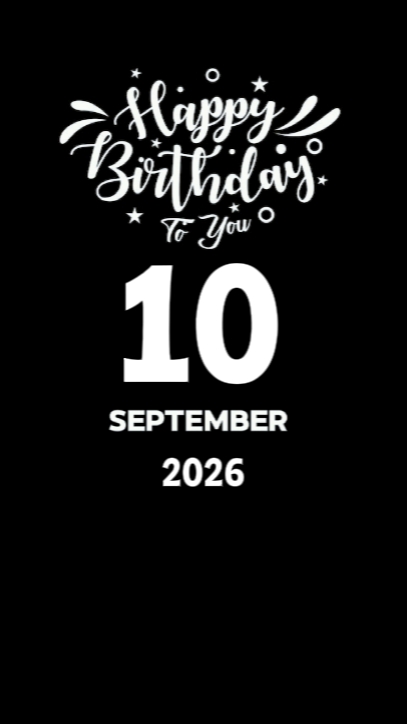 생일 9월 10일