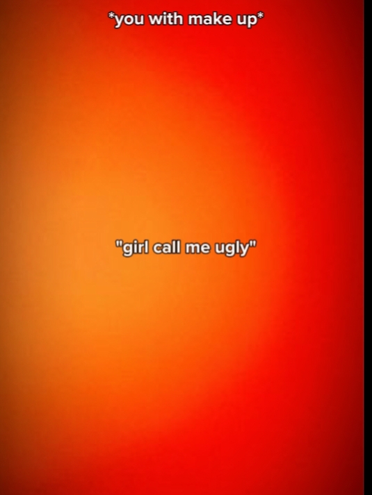 *u with make up*