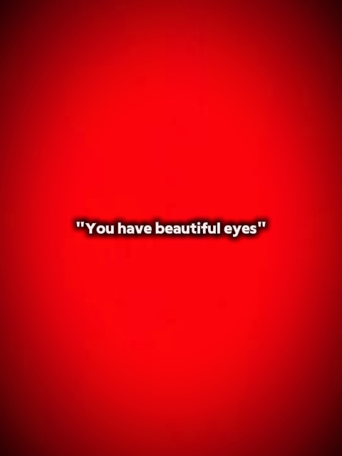 u have beautiful eye
