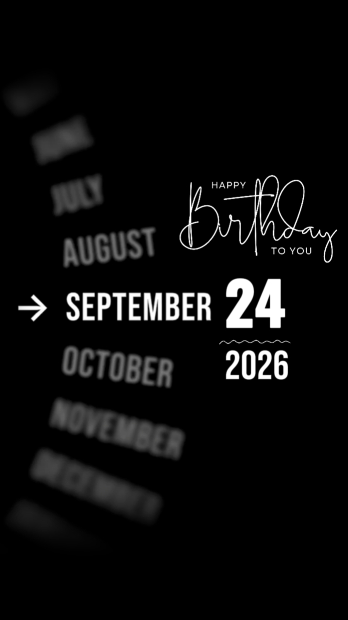 KAKAK ULANG TAHUN 24 SEPT