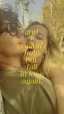 In love again.
