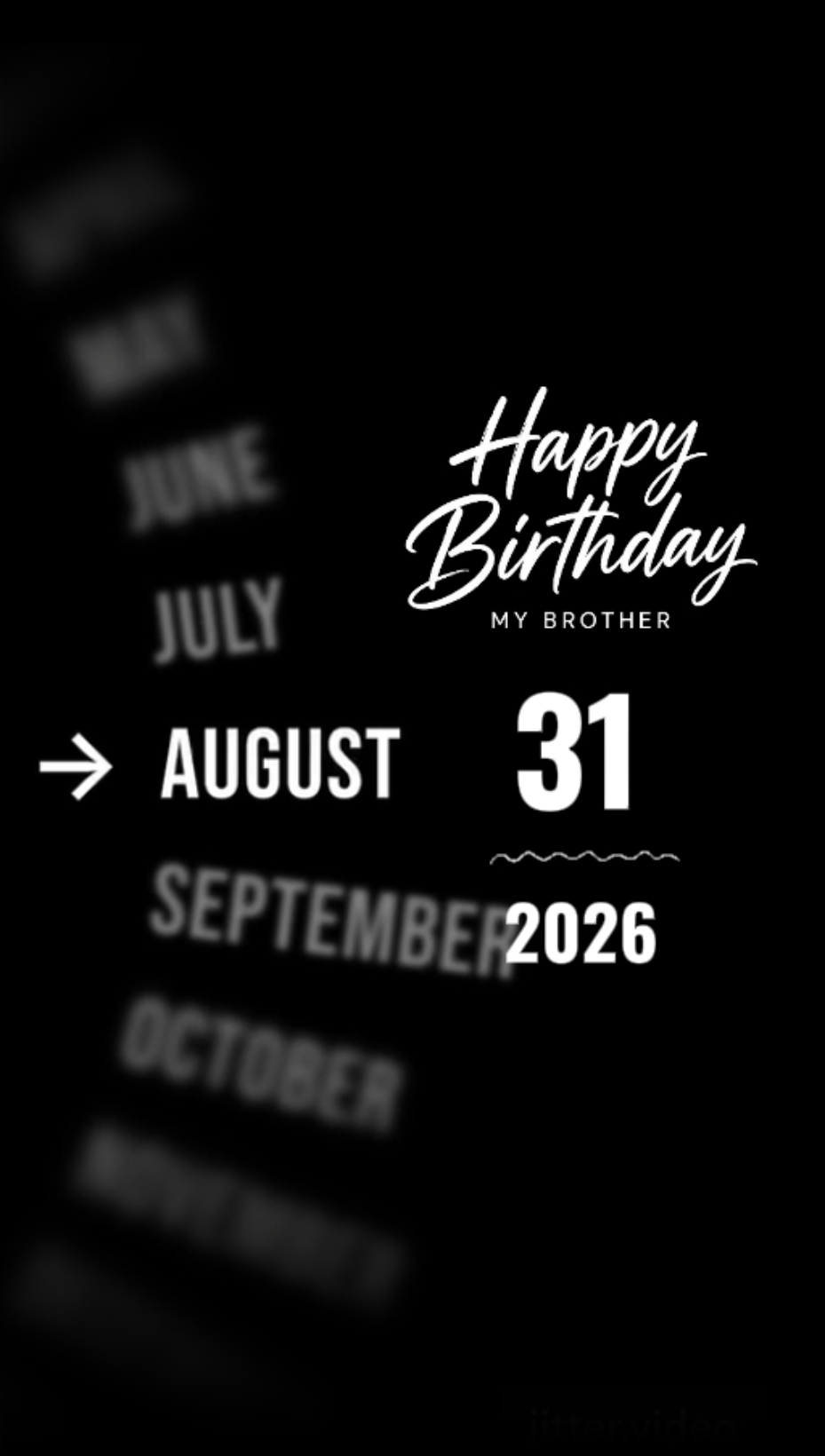 BDAY BROTHER 31 AUGU