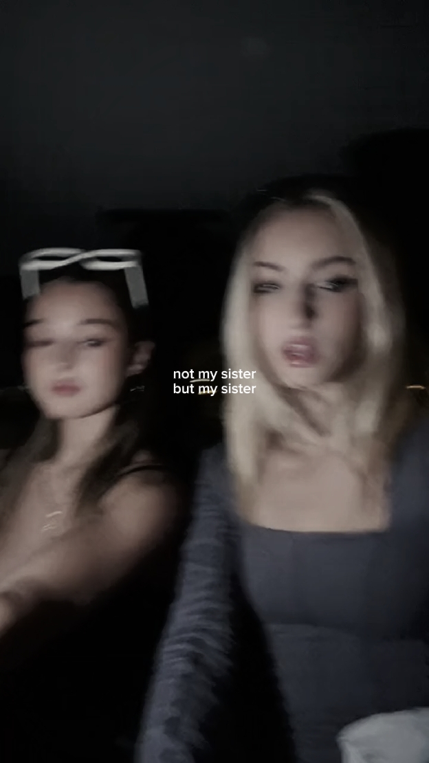 Not my sister, but m