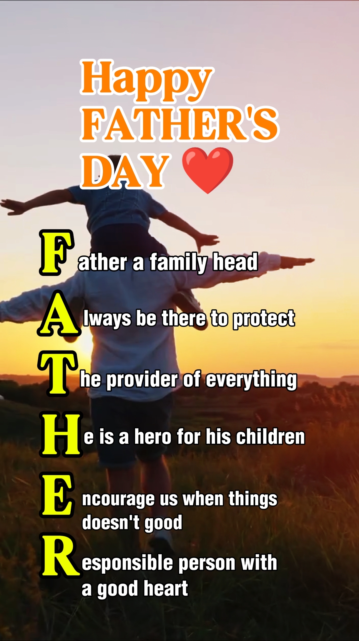 Feliz Dia dos Pais 