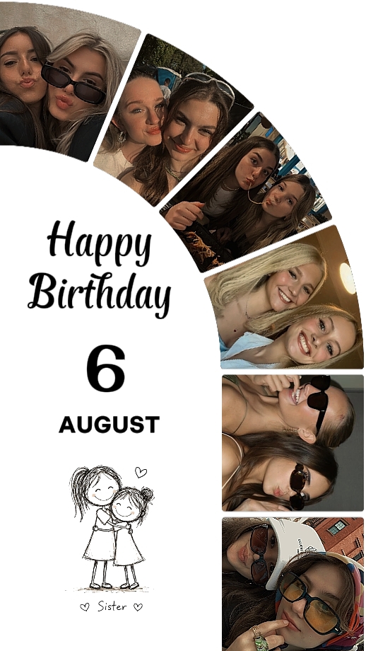 Birthday 6 August 
