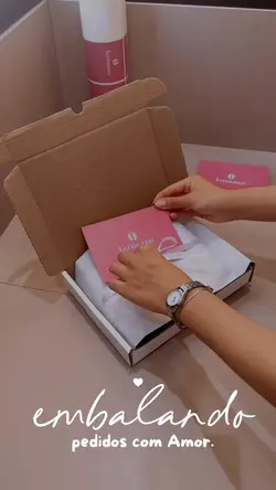 Embalando pedidos 