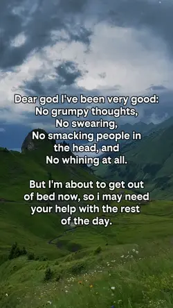 Dear God I've been 