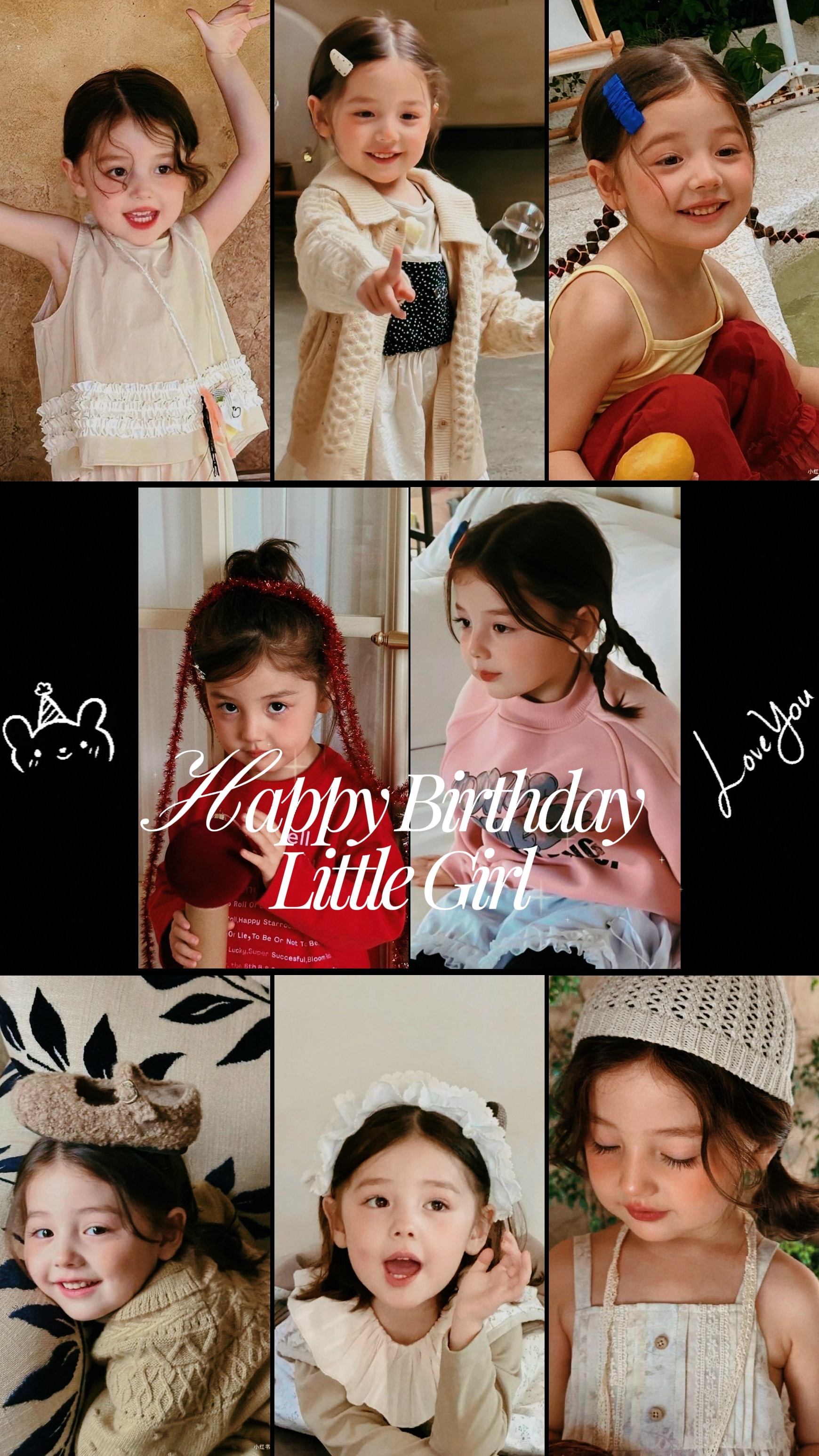 HBD Küçük Kız 