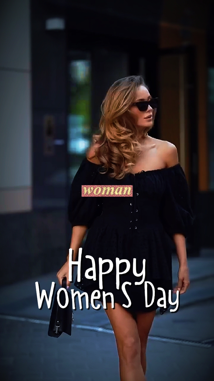 Feliz día de la mujer