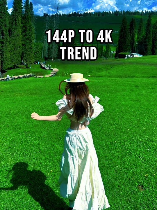 144p To 4k Trend