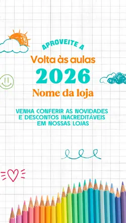 Volta às aulas 2026