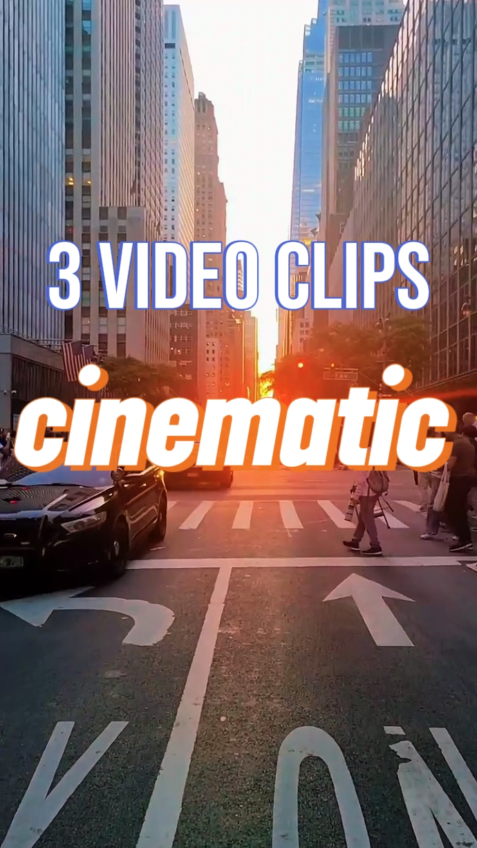 3 clips cinematográficos