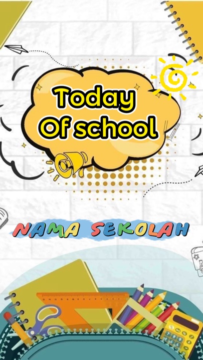 Hoje da escola