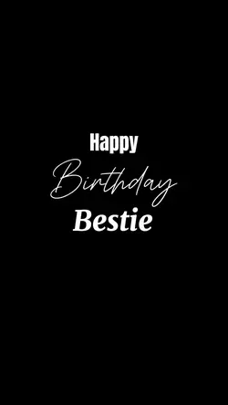 Happy B-day Bestieπ₯³π