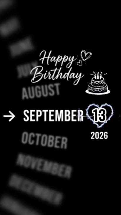 Ulang tahun suamiku 13 Sep