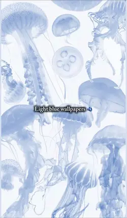 Light blue wallpape