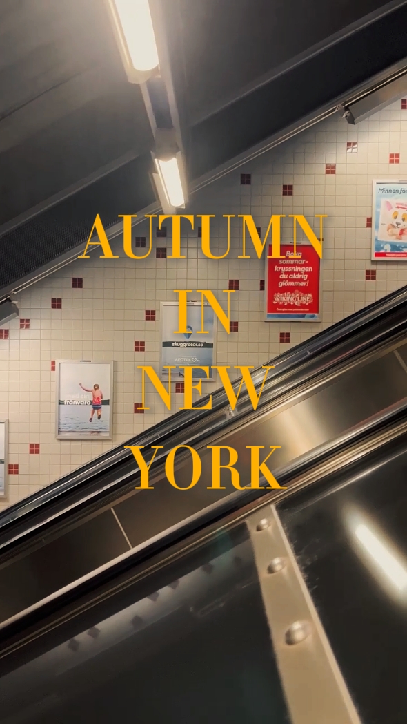AUTUMN IN NEW YORK