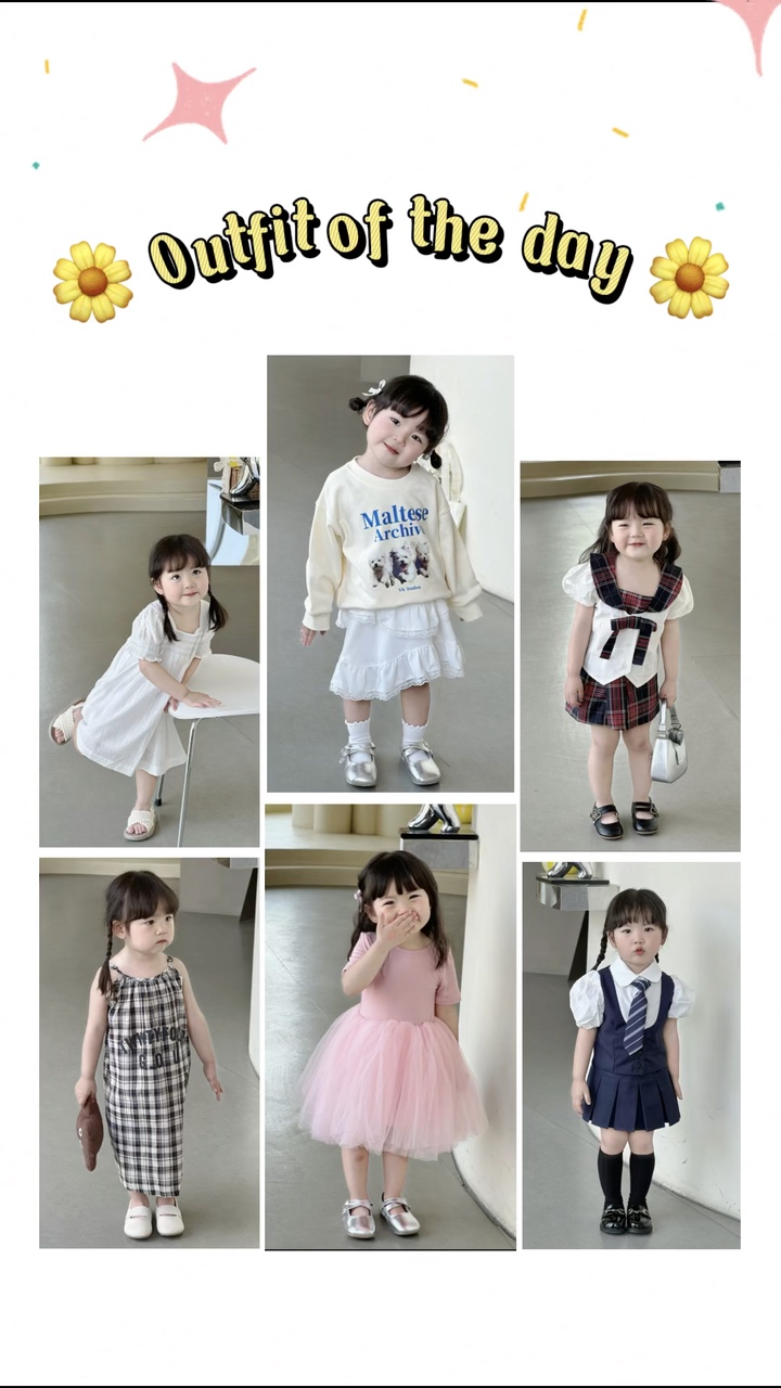 Mẫu outfit cho bé 👚