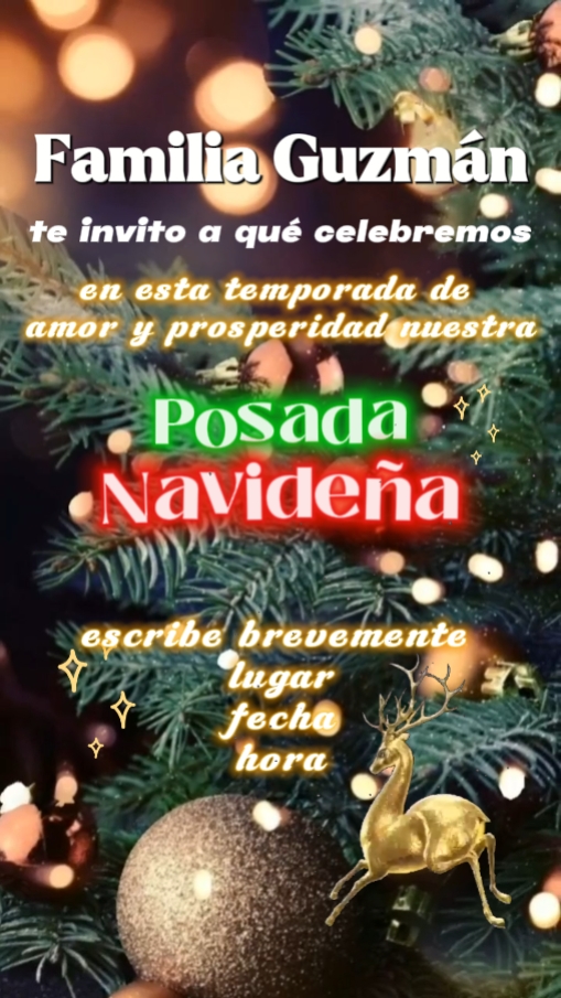 Posadas cambia de texto