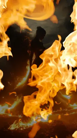 Fire burning 14