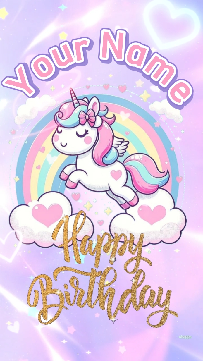 ANIVERSÁRIO DE UNICÓRNIO NOVO