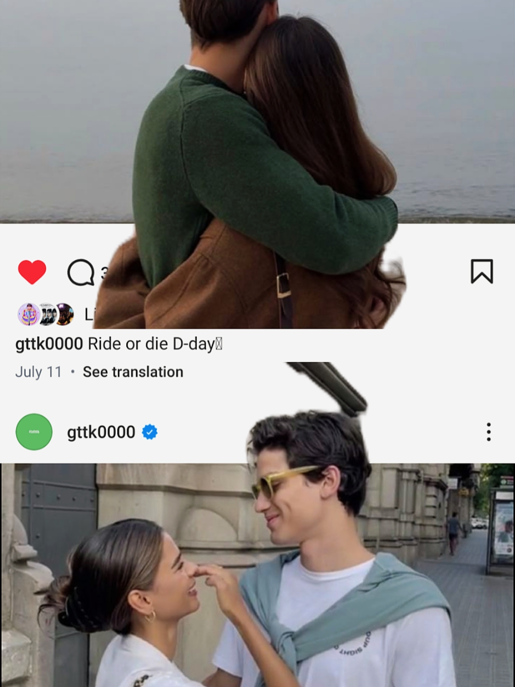 Publicación en 3D de Instagram