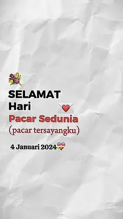 Hari Pacar Sedunia