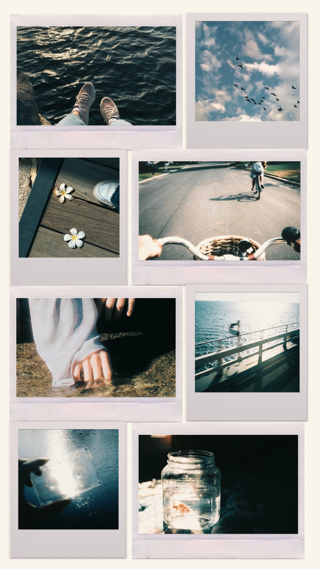 8 frame na polaroid 