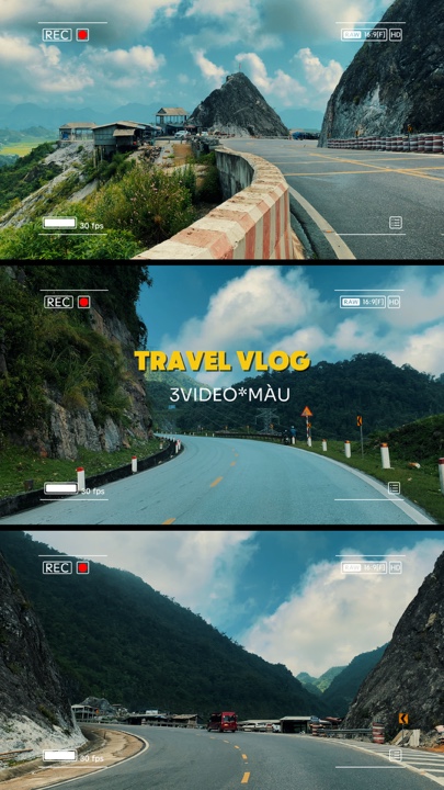 Voyage Vlog 3vidéo