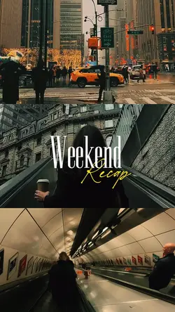 Weekend recap 