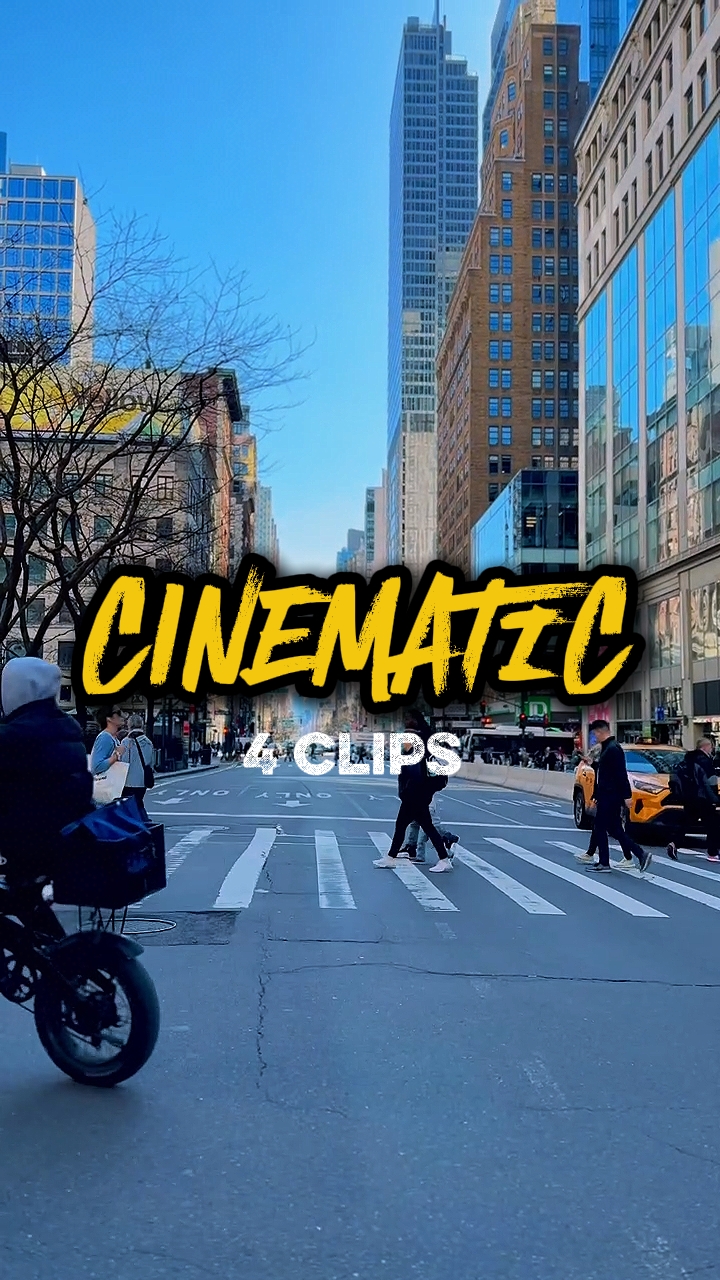 CINEMATIC 4 CLIPS